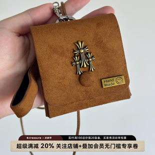 B.treasure 手拿包小众饰品中古饰品Vintage复古手拿包老钱风