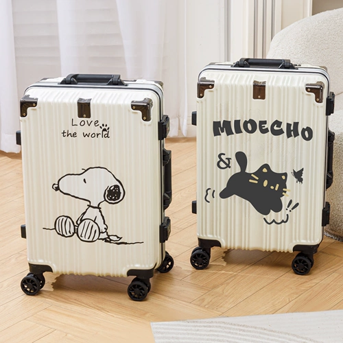 Высококачественный мультяшный прочный универсальный чемодан, коробка