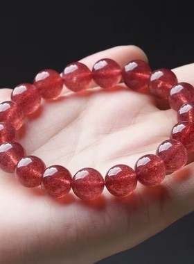 正品女草莓晶韩版天然