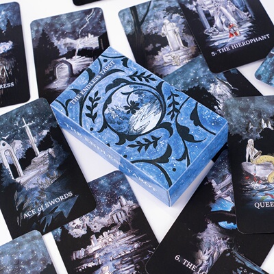 深蓝曲径通幽无尽之旅塔罗牌 韦特卡牌 the endless tarot deck