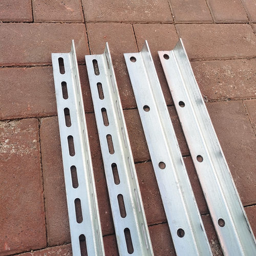 加厚热镀锌货架角钢角支架铁横担托架带孔支架万能三角铁材料钢材