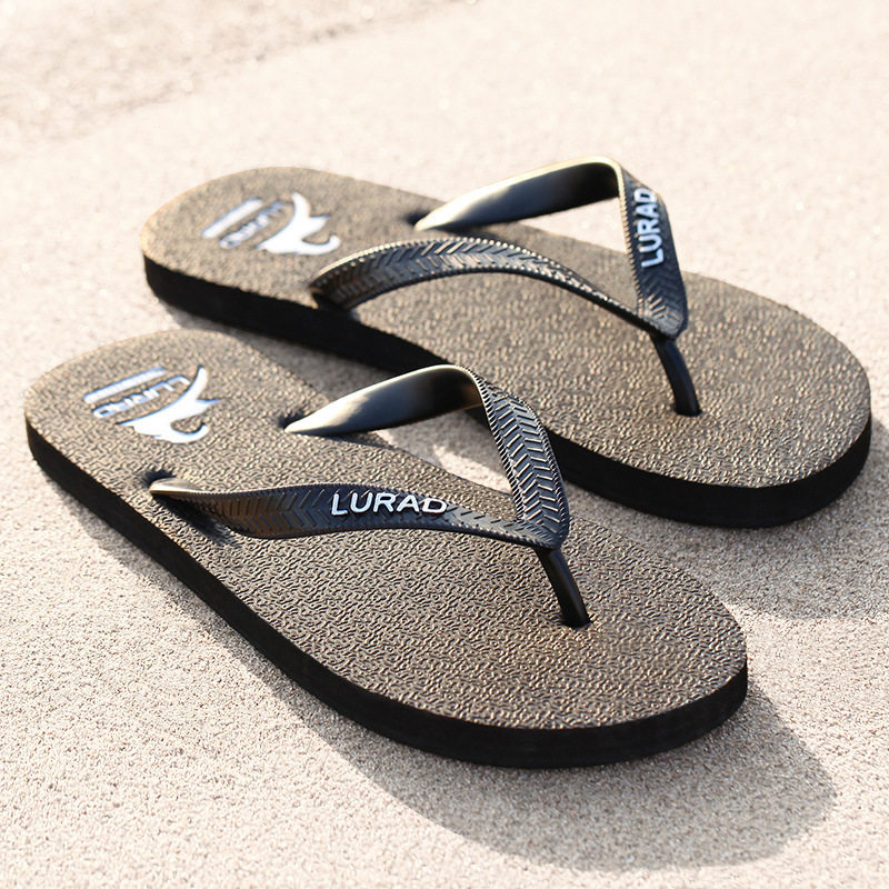 路拉迪男士人字拖男拖鞋新款夏季防滑耐磨外穿软底休闲橡胶