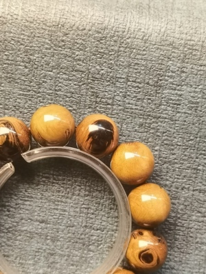 海柳手串:1.8尺寸圆珠，54.2克。编号C868