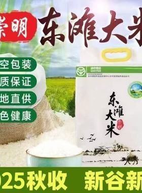 【每2包减5元】2025秋收真空包装崇东滩绿港上实东滩大米粳米10斤