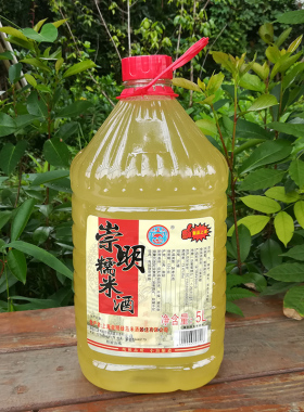 崇明特产 绿岛本岛 崇明糯米酒5L10斤13度不甜江浙沪皖1桶起包邮