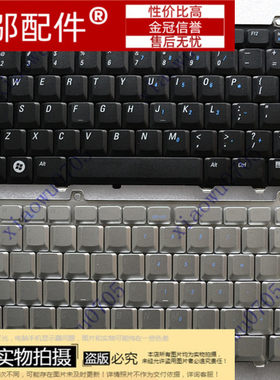 适用戴尔DELL 1400 1420 1520 1525 M1330 V1500  键盘 黑银