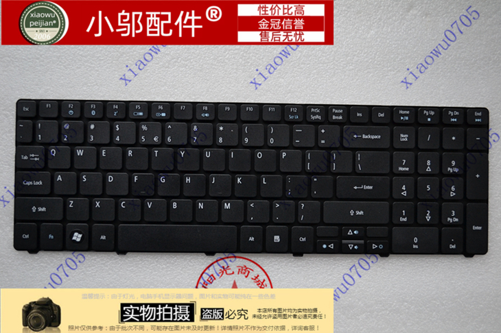 ACER宏基 5810 5810TG AS5810T 5820TG 5552G 5253 5740DG键盘