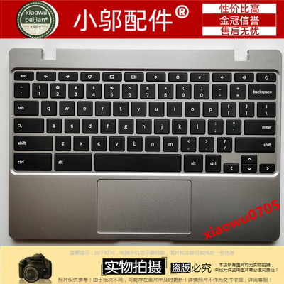 适用三星Chromebook4 XE310XBA C壳 键盘 掌托 触摸板BA98-01976A