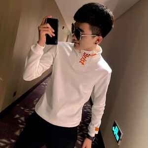 2021秋装社会小伙修身套头卫衣男生卫衣 A343-WY31图片