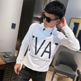 秋季社会精神小伙修身ins卫衣潮流男A343-WY51白1，男装卫衣，电商A343