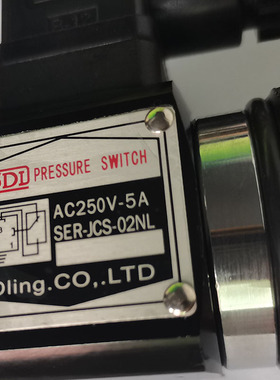 DLING压力继电器PRESSURE SWITCH开关SER  JCS-02NL AC250V-5A