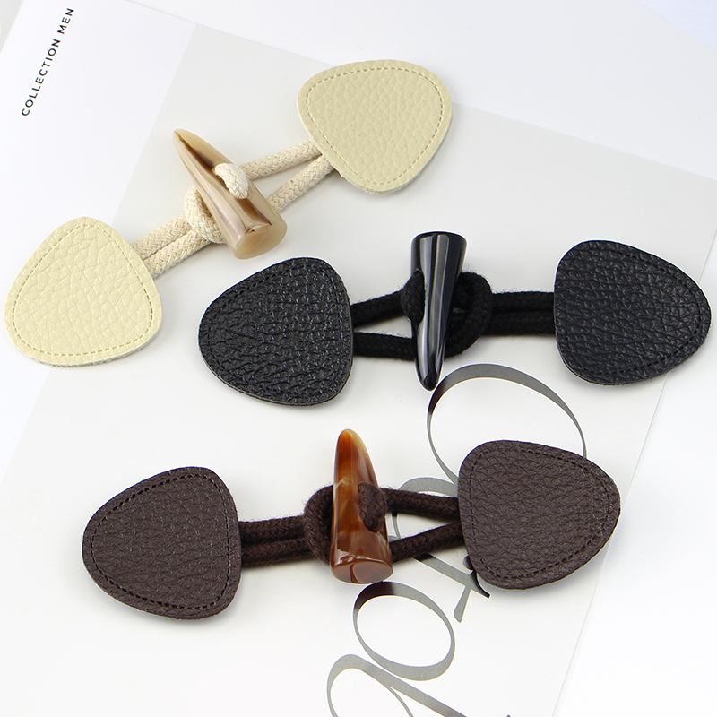 高档大衣牛角对扣搭扣YIBANNON