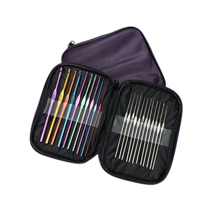 家用钩针工具手工编织勾针套装织毛衣针初学者毛线棒针婴儿勾鞋针