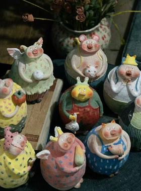 家居饰品儿童房手工网红陶瓷原创