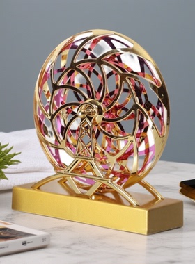 创意牛顿摆件永动机摇摆不停桌面玄关电视摆件现代简约家居装饰品