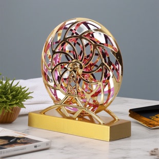 创意牛顿摆件永动机摇摆不停桌面玄关电视摆件现代简约家居装饰品