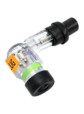闪光火花塞帽摩托车高压帽火花塞烟杆三轮车125.110.150通用透明