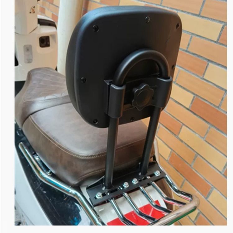 托盘电动车后尾架摩托车后货架尾箱底板靠背驮包架行李包架