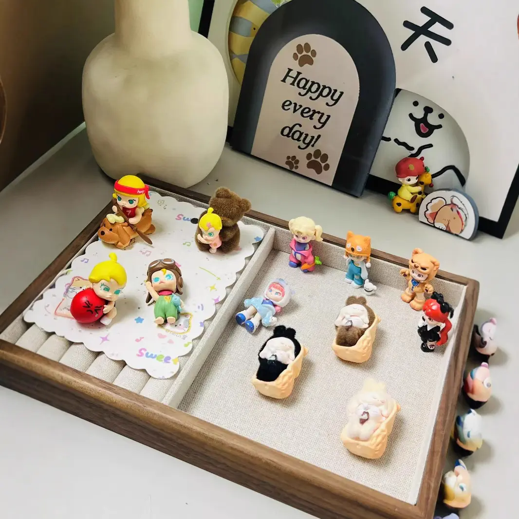 dimoo联名系列盲盒手办米奇唐老鸭改娃diy萌粒