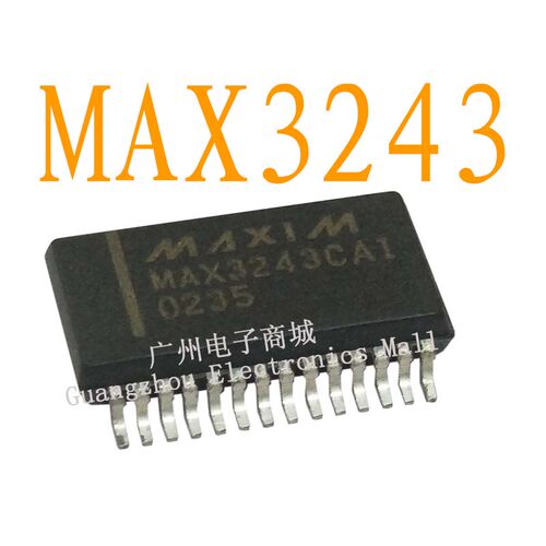 MAX3243CAI/SSOP-28逻辑芯片数字液晶屏继电器电源驱动板模块IC