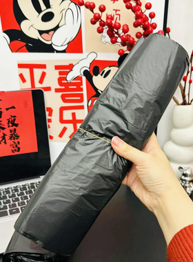 加厚手提垃圾袋家用背心式垃圾袋厨房办公室专用黑色垃圾袋塑料袋