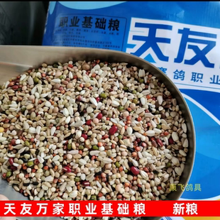 天友万家职业基础粮 鸽子基础粮 种鸽幼鸽赛鸽粮食鸽子饲料
