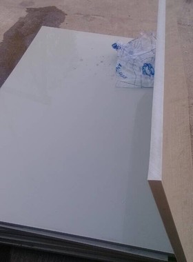 pp胶板 米灰色聚丙烯板 pp塑料板 无味无毒pp胶板厚8/5/10/15/20