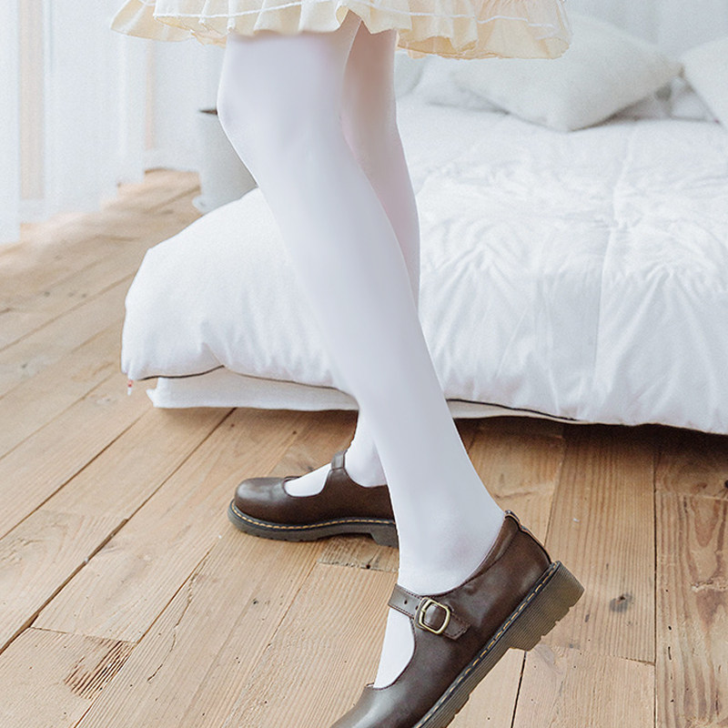 日系jk白色连裤袜女春秋冬季加绒丝袜天鹅绒lolita奶白色打底裤袜,女士内衣/男士内衣/家居服,连裤袜/打底袜,淘宝优惠券,粉丝福利购,淘宝优惠卷