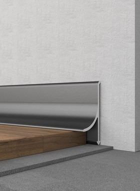 收边条铝合金瓷砖踢脚线阴线墙砖地板收口条压条金属条装饰封边条