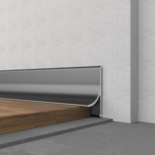 收边条铝合金瓷砖踢脚线阴线墙砖地板收口条压条金属条装饰封边条