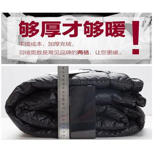 羽绒裤女外穿高腰加厚2026户外白鸭绒显瘦双面保暖大码潮断码