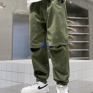 童装 工装 2025秋季 男式 学生中大号时尚 春秋季 新款 休闲 裤