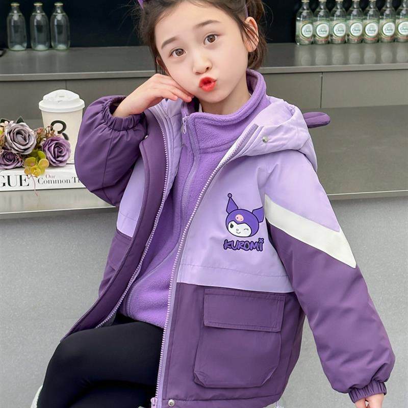 采购产品黑美女孩夹克秋冬款式儿童和小女孩可拆卸的三合一棉衣,童装/婴儿装/亲子装,儿童冲锋衣,淘宝优惠券,粉丝福利购,淘宝优惠卷