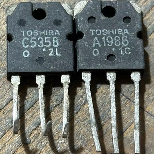 原装进口拆机 A1986 C5358 2SA1986 2SC5358 音频功放配对管 测好