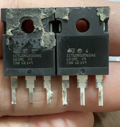 原装拆机 SCT60N120G2AG 52A1200V汽车级碳化硅功率MOS管 TO-247