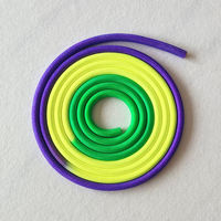 High-end artistic gymnastics rope, standard artistic and physical pentathlon competition performance nylon gymnastics rope, colored nylon skipping rope thumbnail 3