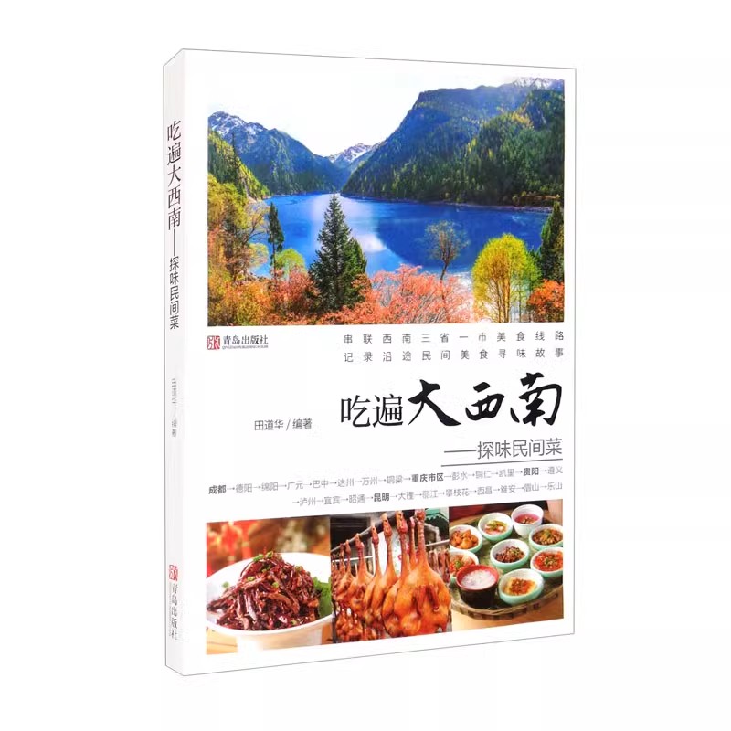 正版图籍 吃遍大西南 探味民间菜 四川重庆美食地图指南 寻味泸州攀枝花成都旅游攻略特产探店之旅 舌尖上的中国食谱饮食文化书籍