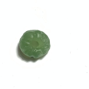 和田碧玉小米粒手串文玩配饰隔片散珠原创设计手工制作