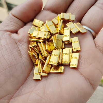 招财diy实心小金条精品摆件