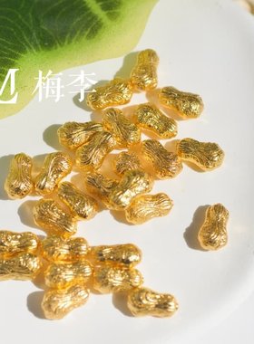 合金实心金色迷你白菜摆件适合庆典亲友送礼招财客厅厨房书桌摆件