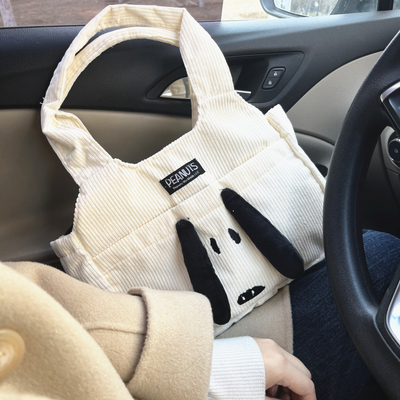 托特包日系大容量史努比妈咪包