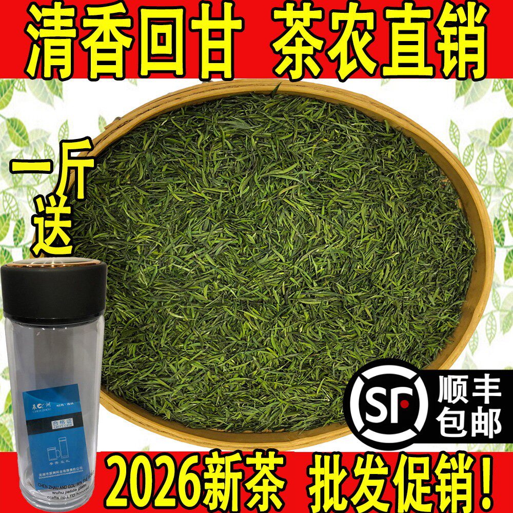 2026年太湖翠竹明前新茶春季嫩芽