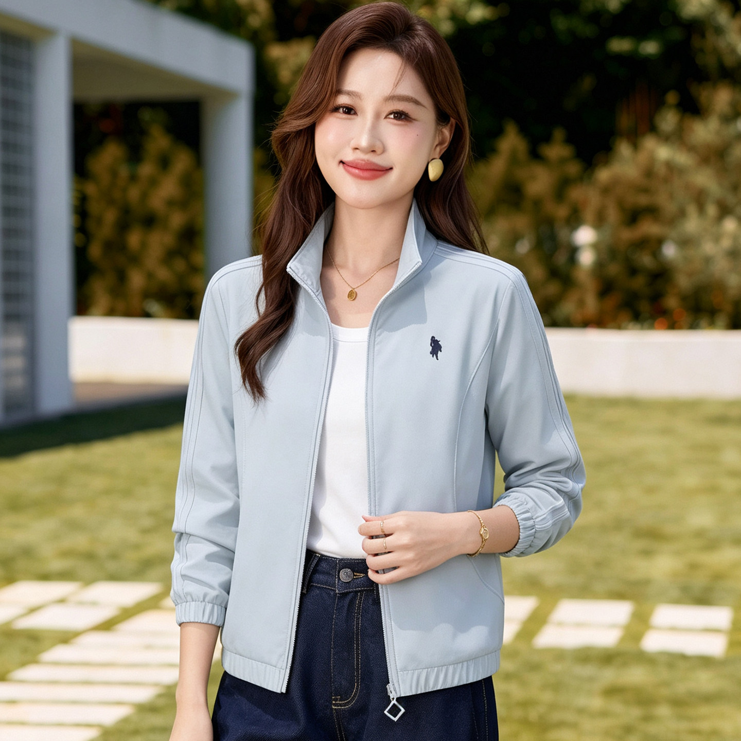 短款风衣外套女春秋薄款2026新款