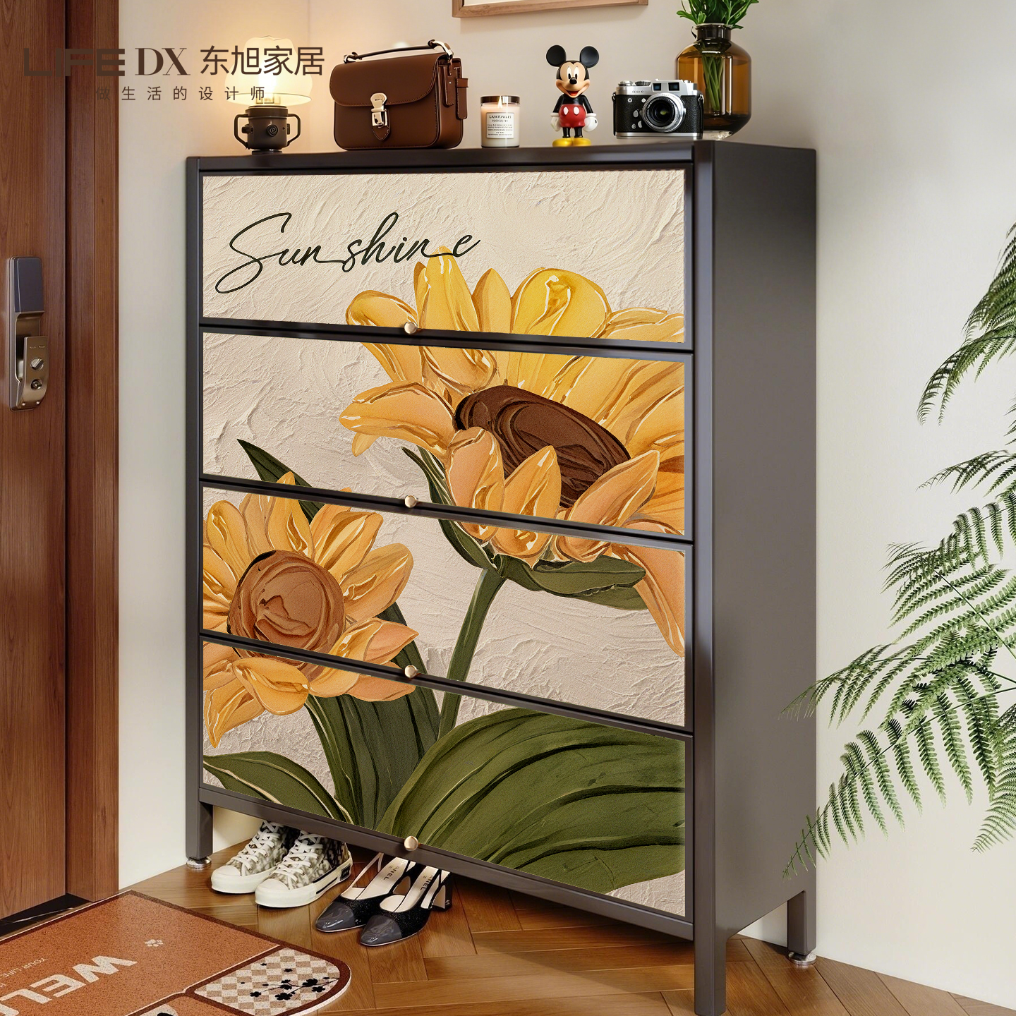 【小红书同款】中古风鞋柜