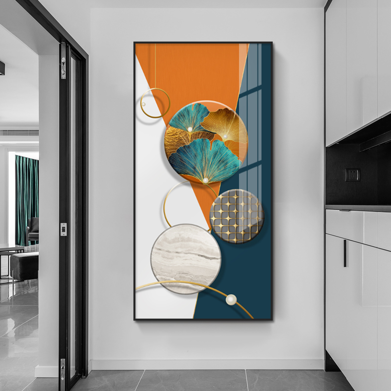 入门走廊过道抽象风高档装饰画