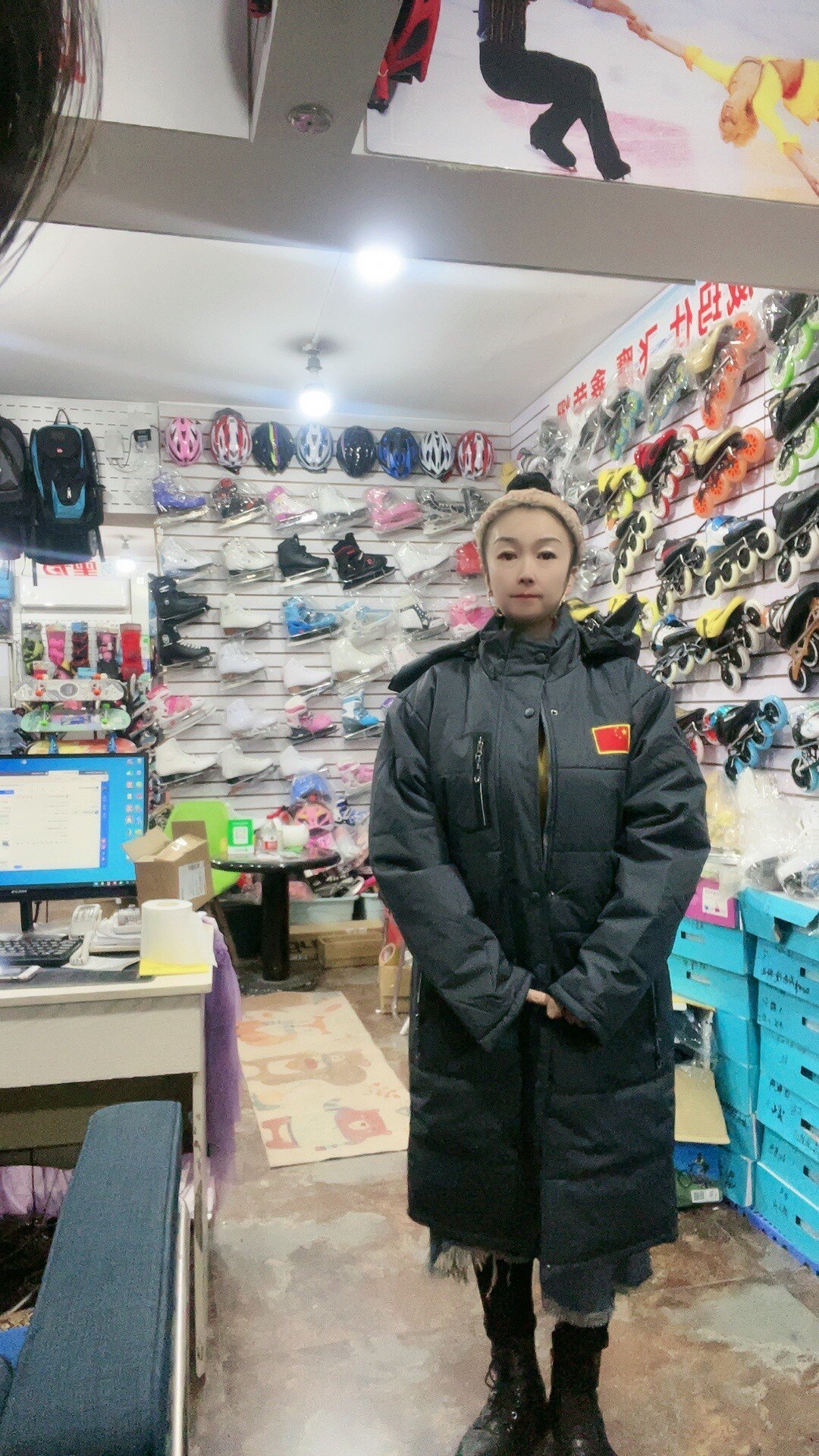 运动大衣 男女款保暖冬季运动大衣 冬季保暖款运动长款大衣