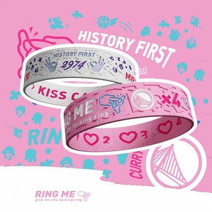 SAMPLE 库里四冠王系列手环 ringme姿势庆祝30篮球运动周边礼品款
