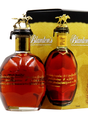 美国进口洋酒波兰顿金标波旁威士忌700m Blanton'sBourbonWhiskey