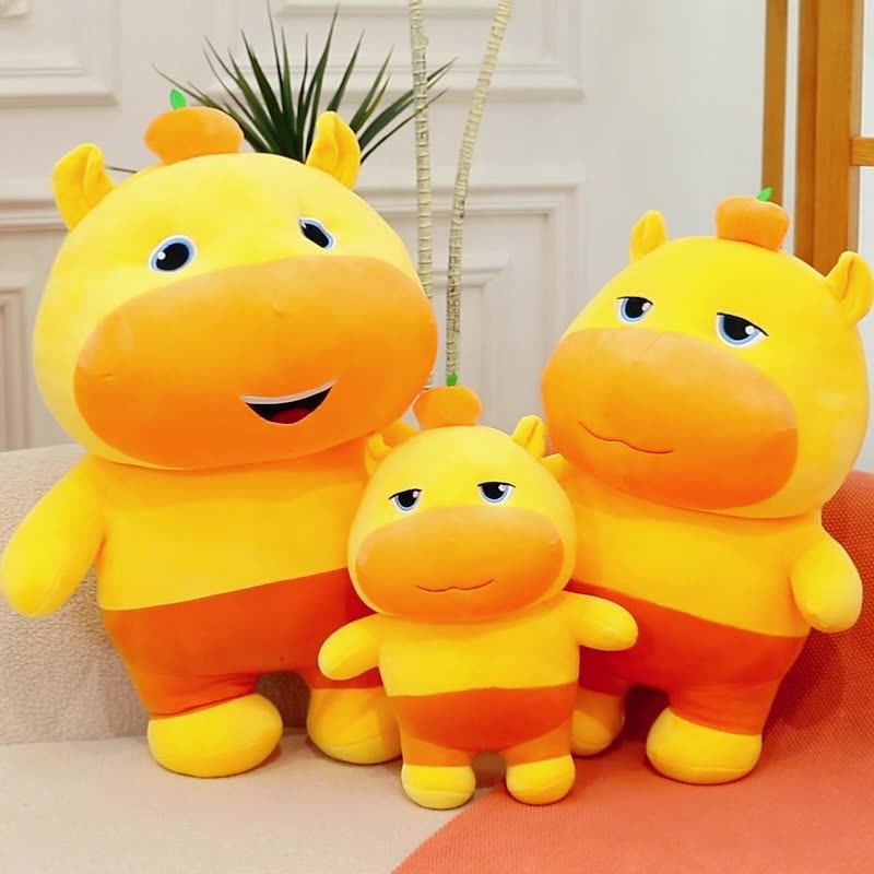 可爱水豚噜噜玩偶搞怪公仔奶豚