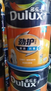 多乐士劲护瓷洁抗菌无添加5合1五合一净味环保无甲醛内墙涂料